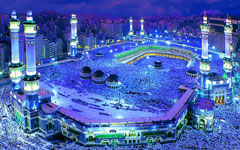 Hajj Night View